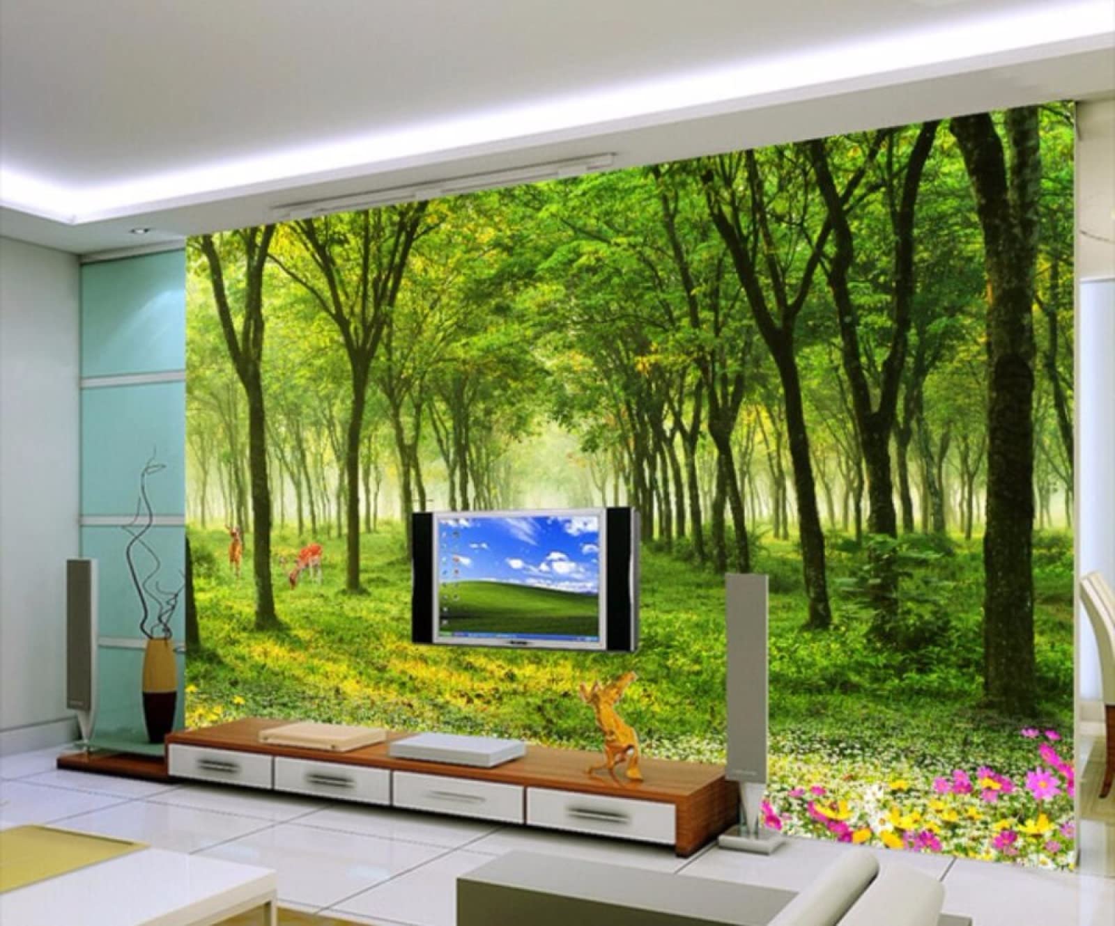 Amazon.co.jp: 3D写真の壁紙 xl 250 cm x 175 cm（幅x高さ） ウォール